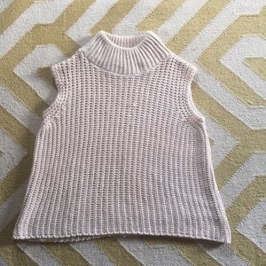 UO thick knit sleeveless turtleneck